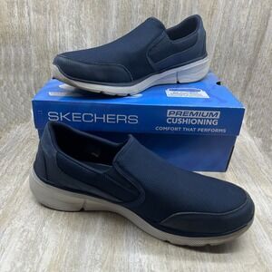 Skechers Men's Equalizer 3.0 Bluegate Loafer Casual Shoe 529845 Navy Size 13M